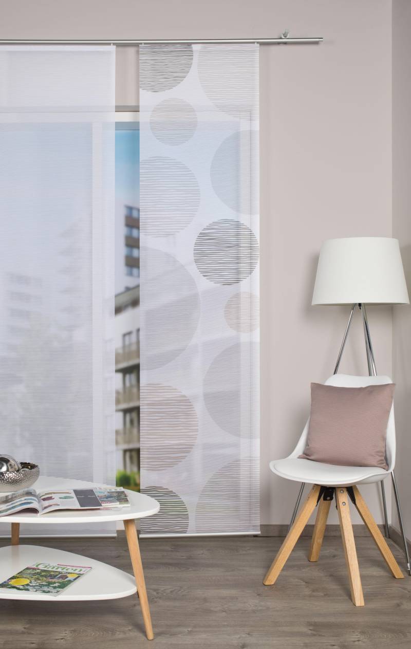 Vision S Schiebegardine "BORDEN" Paneelwagen 1 Stk. tlg. HxB: 260x60, Schiebevorhang Bambus-Optik Digitaldruck von Vision S