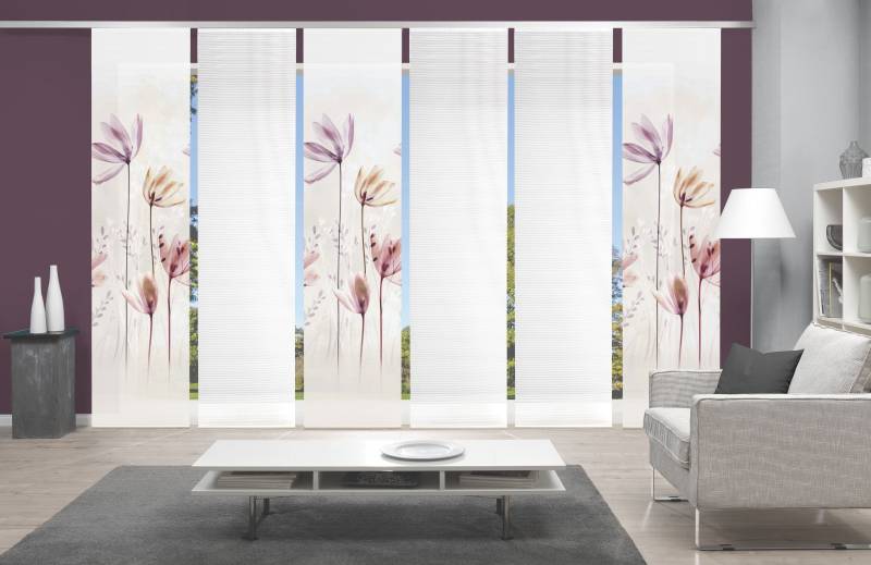 Vision S Schiebegardine "KUKAT" Paneelwagen 1 Stk. tlg. DIGITALDRUCK von Vision S