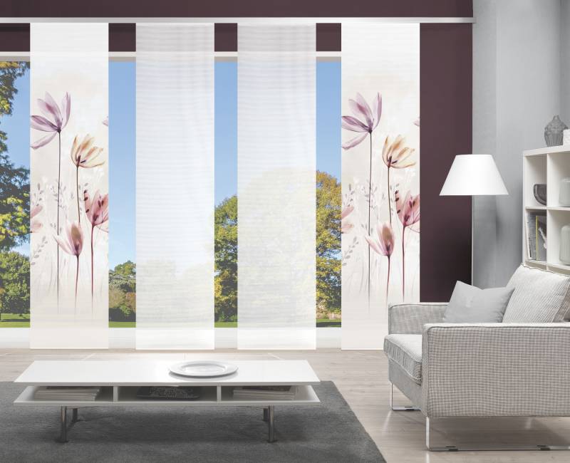 Vision S Schiebegardine "KUKAT" Paneelwagen 1 Stk. tlg. DIGITALDRUCK von Vision S