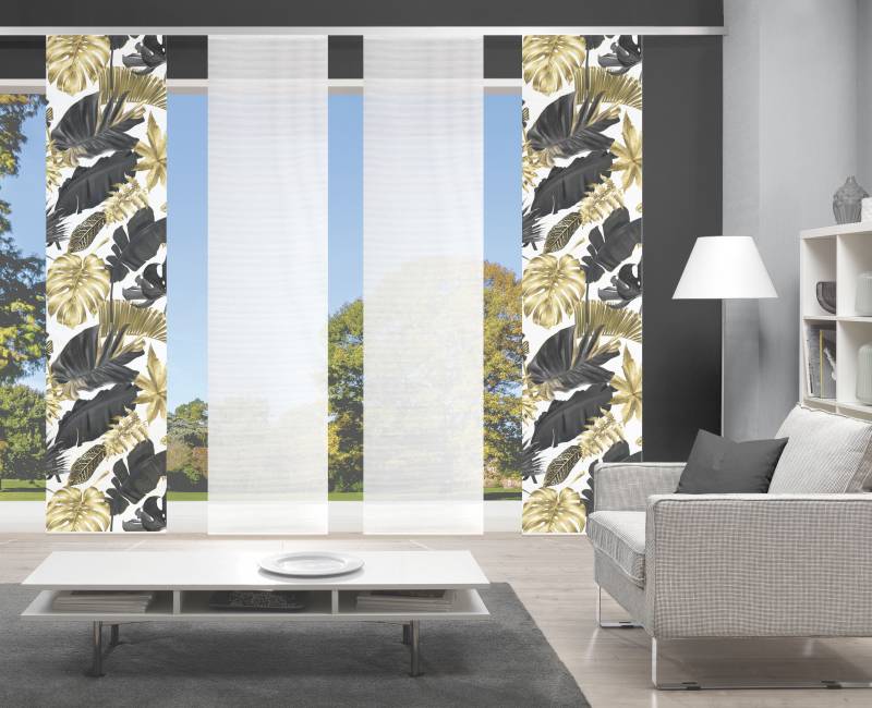 Vision S Schiebegardine "LETHI" Paneelwagen 1 Stk. tlg. DIGITALDRUCK von Vision S