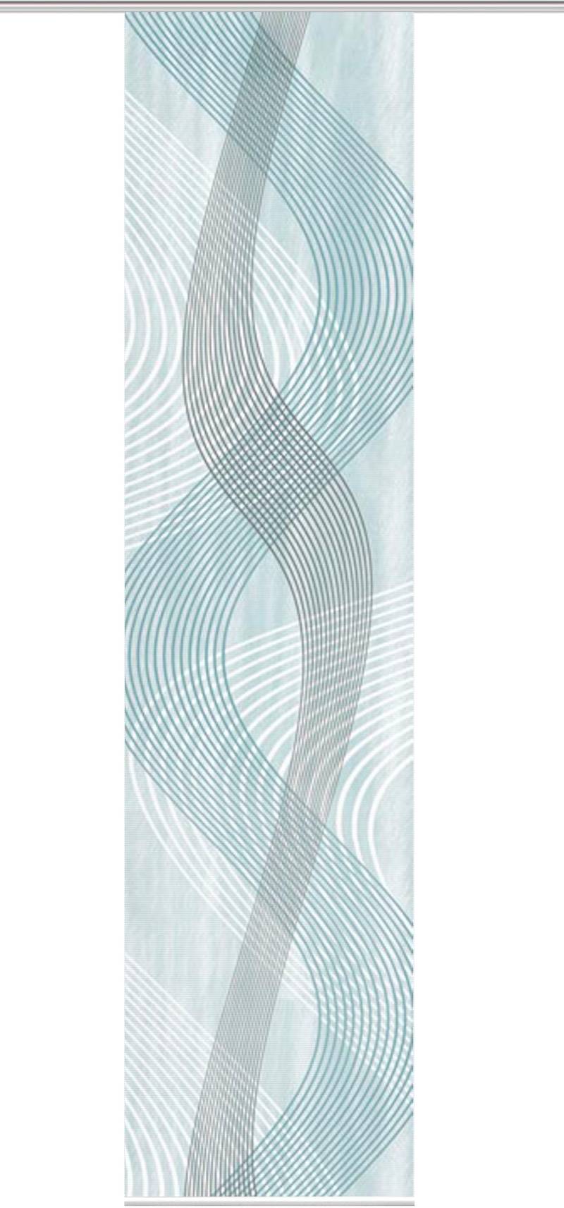 Vision S Schiebegardine "VALESI" Paneelwagen 1 Stk. tlg. HxB: 260x60, Schiebevorhang Bambus-Optik Digitaldruck von Vision S