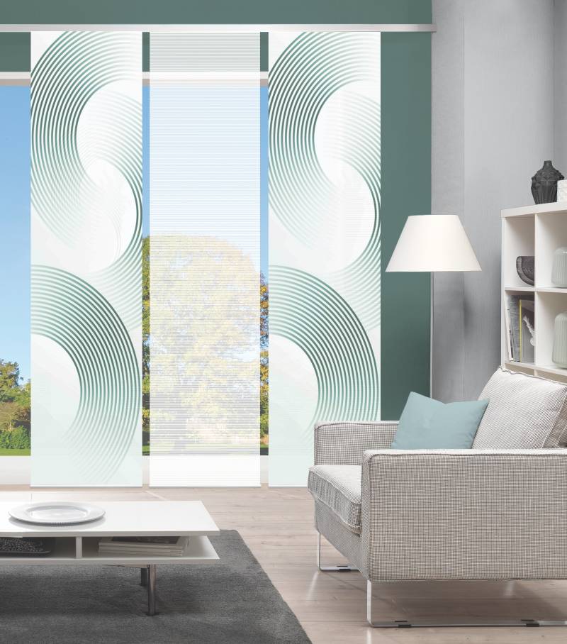 Vision Schiebegardine "BEXON" Paneelwagen 3 Stk. tlg. SET,SCHIEBEVORHANG,BAMBUS,DIGITALDRUCK von Vision