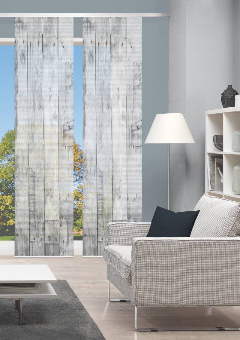 Vision Schiebegardine "LIZZA" Paneelwagen 6 Stk. tlg. SET,SCHIEBEVORHANG,BAMBUS,DIGITALDRUCK von Vision