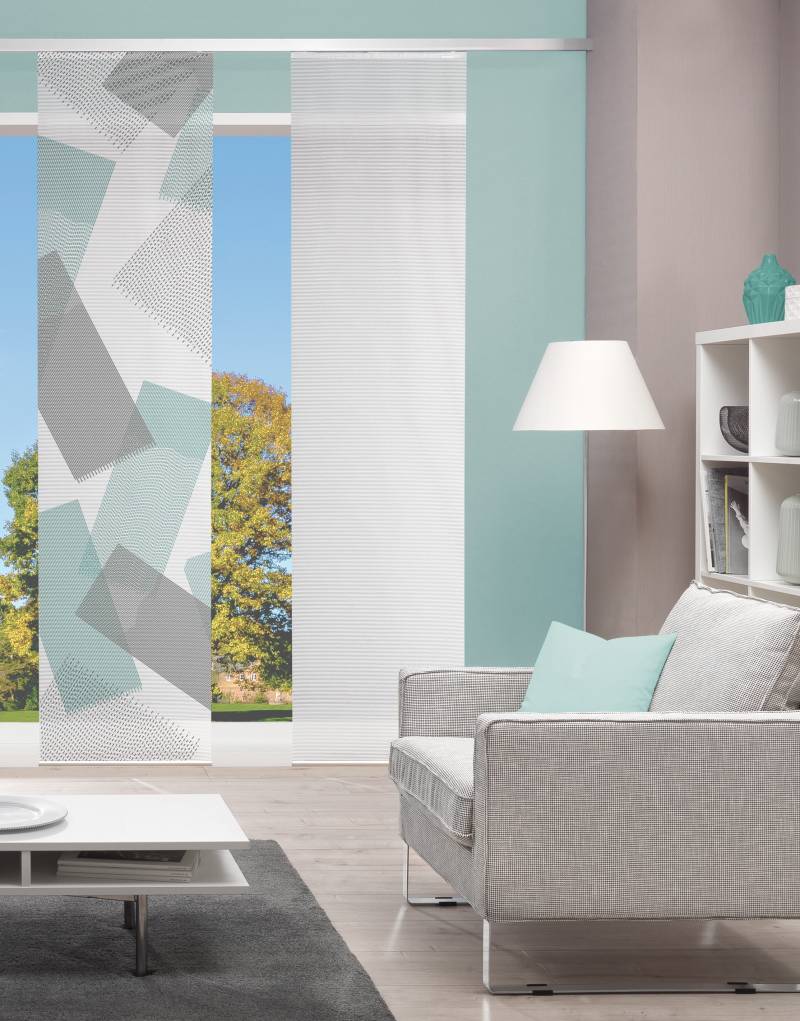 Vision Schiebegardine "NAYAH" Paneelwagen 1 Stk. tlg. SCHIEBEVORHANG, BAMBUS, DIGITALDRUCK von Vision