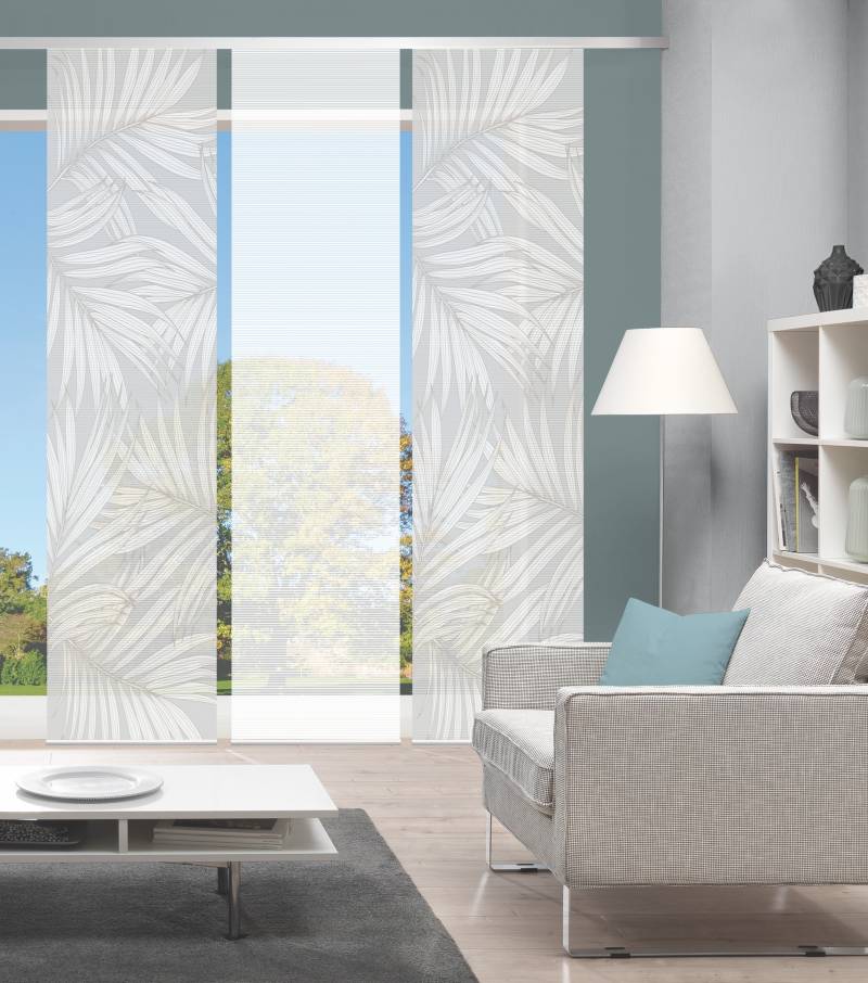 Vision Schiebegardine "PACEY" Paneelwagen 3 Stk. tlg. SET,SCHIEBEVORHANG,BAMBUS,DIGITALDRUCK von Vision