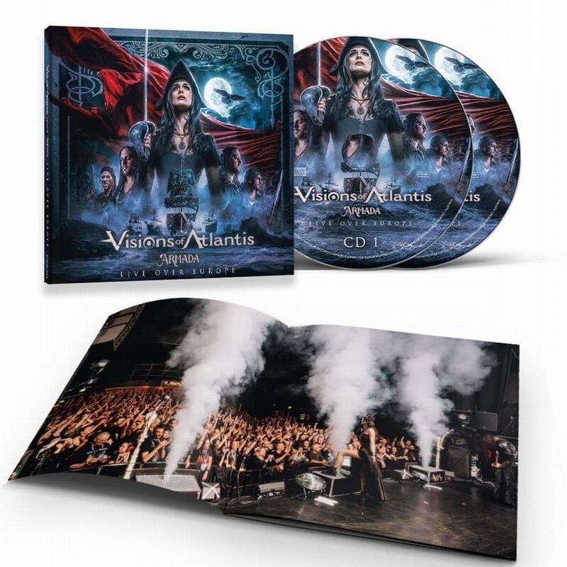 Visions Of Atlantis Armada live over Europe CD multicolor Visions Of Atlantis Armada live over Europe CD multicolor von Visions Of Atlantis