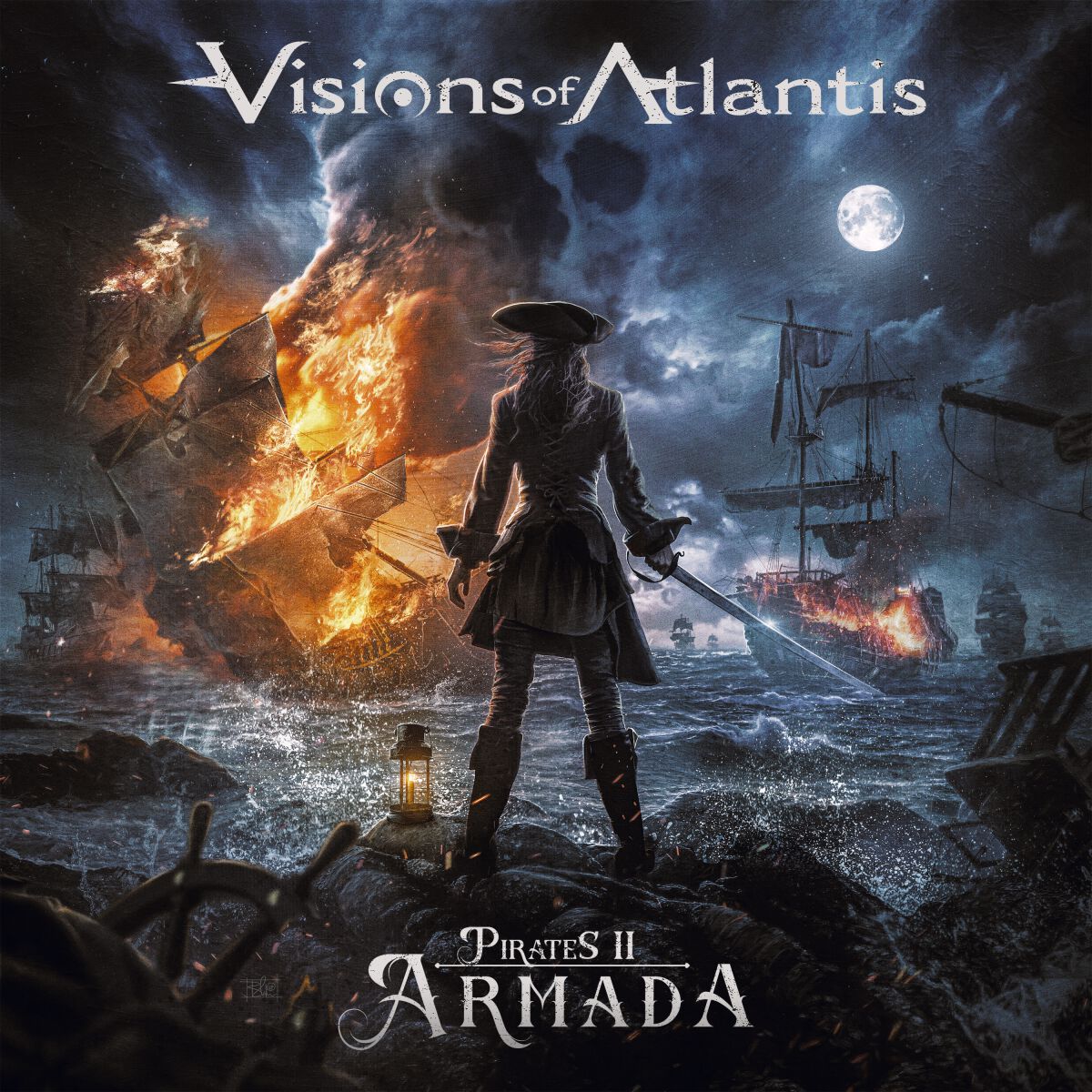 Visions Of Atlantis Pirates II - Armada CD multicolor von Visions Of Atlantis