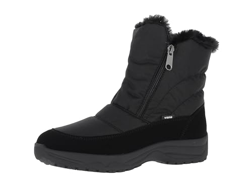 Vista 24-4898K OC warme und wasserdichte Winterstiefel Damen mit ausklappbaren Spikes in der Sohle | Winterschuhe | Schneestiefel | Warm | Wasserdicht EU 37 von Vista Schuh
