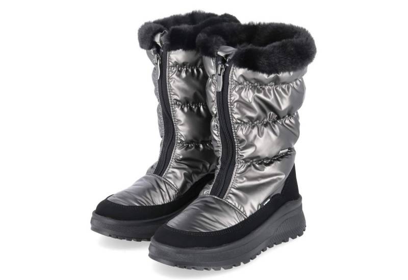 Vista Vista 24-08791 peltro Damen Textil & Synthetik grau Stiefel von Vista