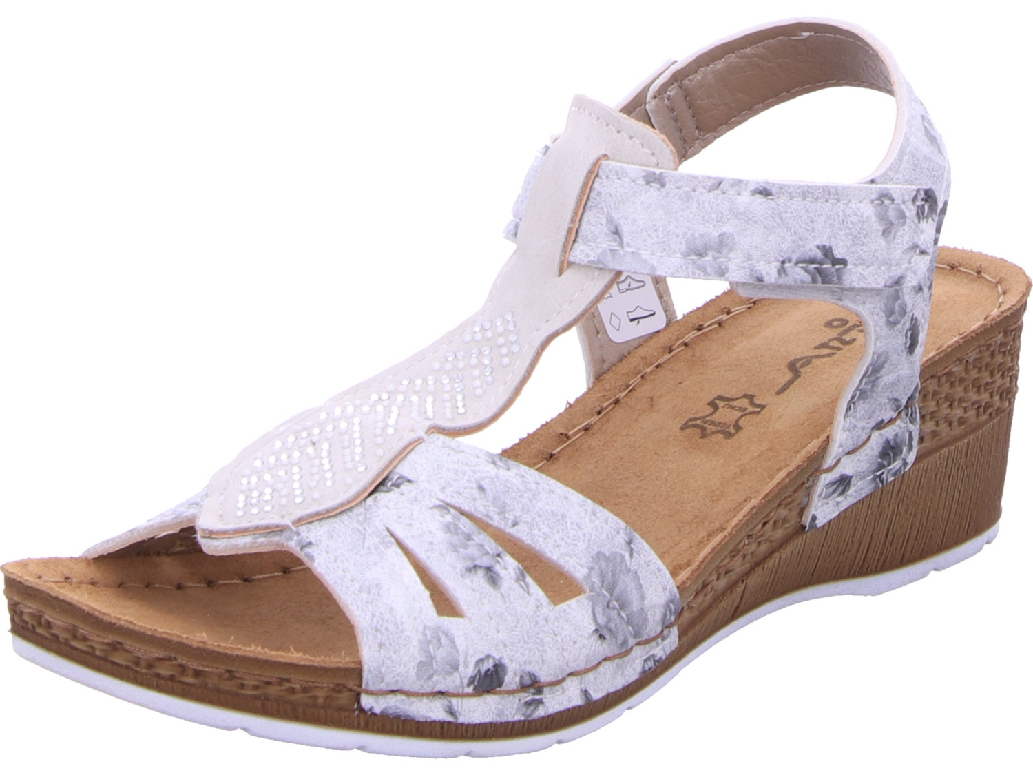 female Klassische Sandalen weiss 40 von Vista