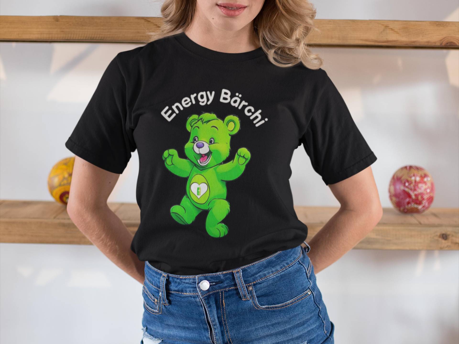 Energy Bärchi | Festival Shirt Glücksbärchi Damen Gruppenkostüm Karneval Jga Outfit Faschingskostüm Gruppe Gruppen T-Shirt Party von VisualmotivationDE