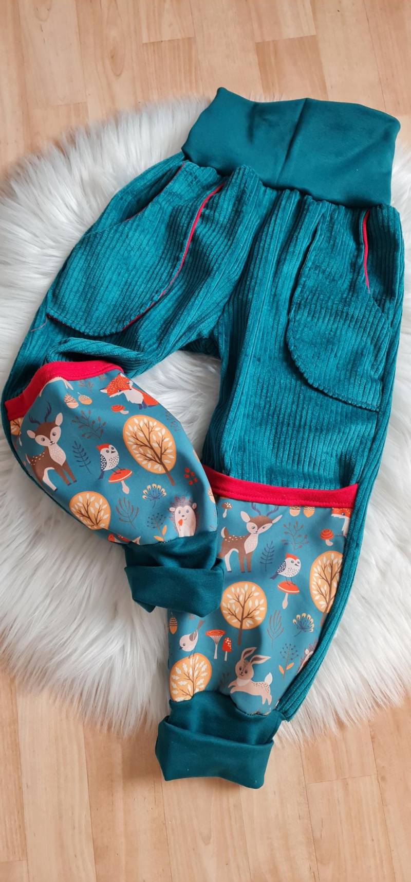 Visuell Design - Neubio Baumwolle Mit Kniepatch Aus Softshell Breitcordhose Breitcord Cordhose Farbauswahl von VisuellDesign