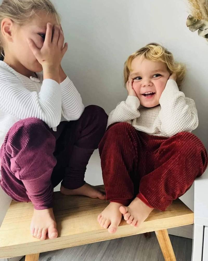 Visuell Design - Pumphose Knickerbocker Breitcord Cordhose Größe 68-140/Farbauswahl Bündchenstoff Ökotex Baumwolle von VisuellDesign