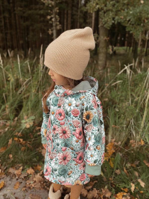 Visuell Design - Regenjacke Für Kinder, Matschjacke, Softshell Blumen von VisuellDesign