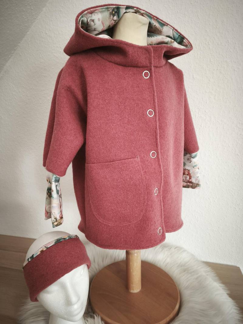 Visuell Design Walkjacke Überraschung Kimono Style Oversized - Jersey von VisuellDesign