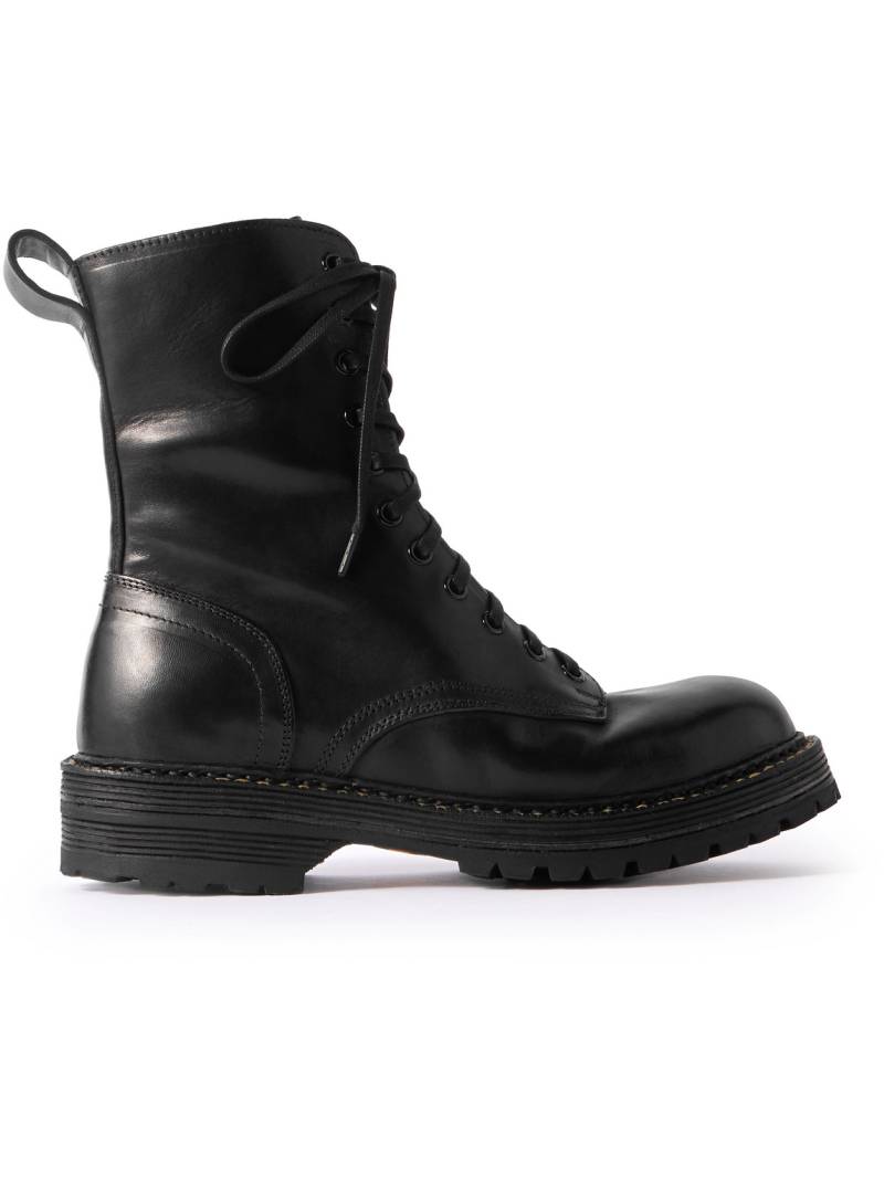 Visvim - Gillespie Folk Leather Boots - Men - Black - US 10 von Visvim