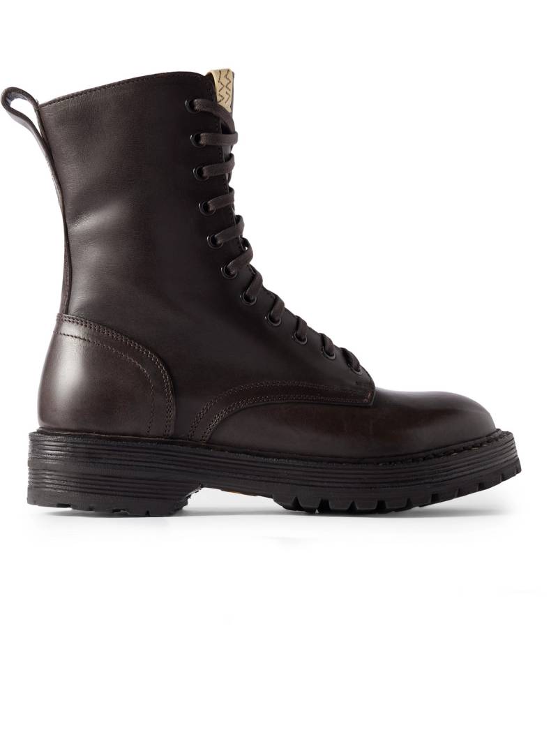 Visvim - Gillespie Folk Leather Boots - Men - Brown - US 8 von Visvim