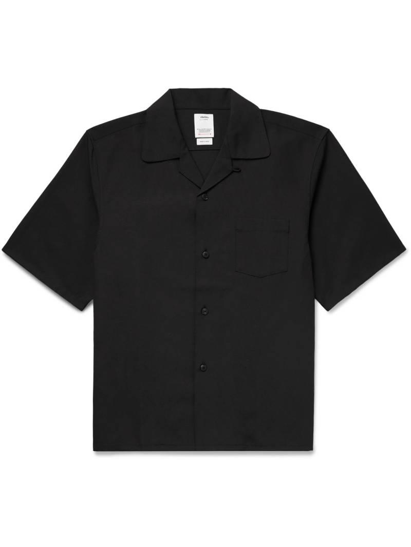 Visvim - Keesey Convertible-Collar Wool-Blend Shirt - Men - Black - 2 von Visvim