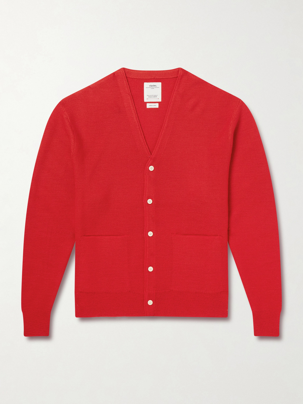 Visvim - Selmer Wool Cardigan - Men - Red - 5 von Visvim