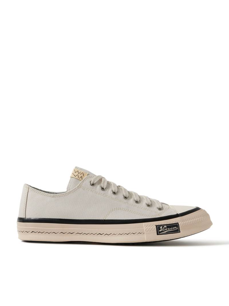 Visvim - Skagway Lo Leather-Trimmed Canvas Sneakers - Men - Neutrals - US 8 von Visvim