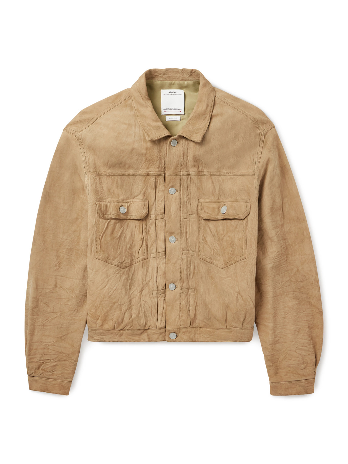 Visvim - Suede Jacket - Men - Neutrals - 3 von Visvim