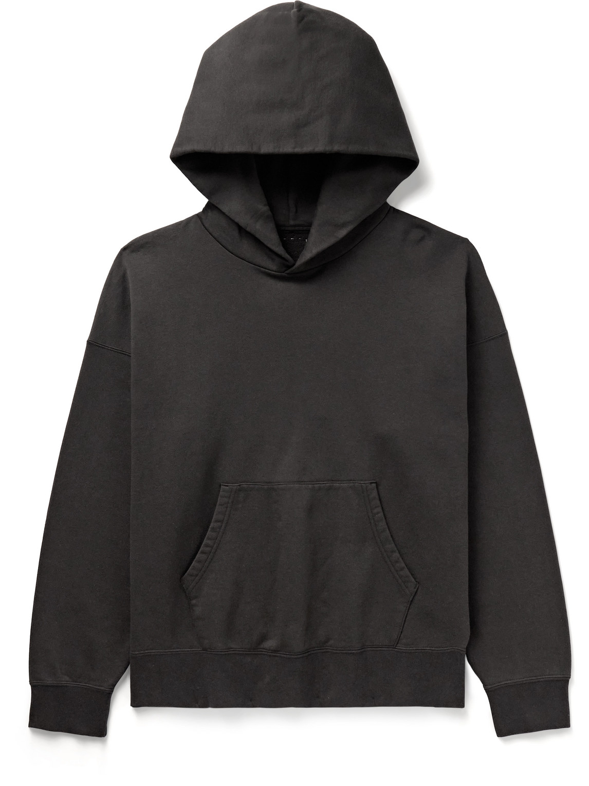 Visvim - Ultimate Jumbo Sea Island Cotton-Jersey Hoodie - Men - Black - 2 von Visvim