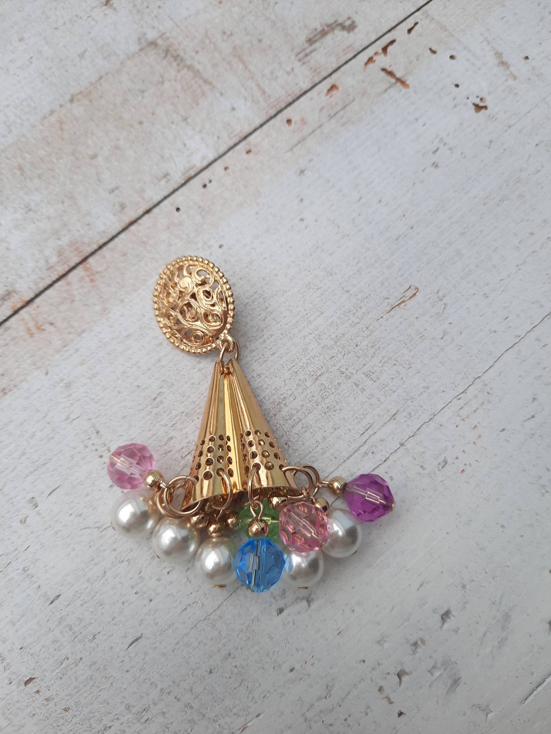 Auffällige Clip Ohrringe, Vintage Auffällige Clip Ohrringe, Vintage von VitaMonella