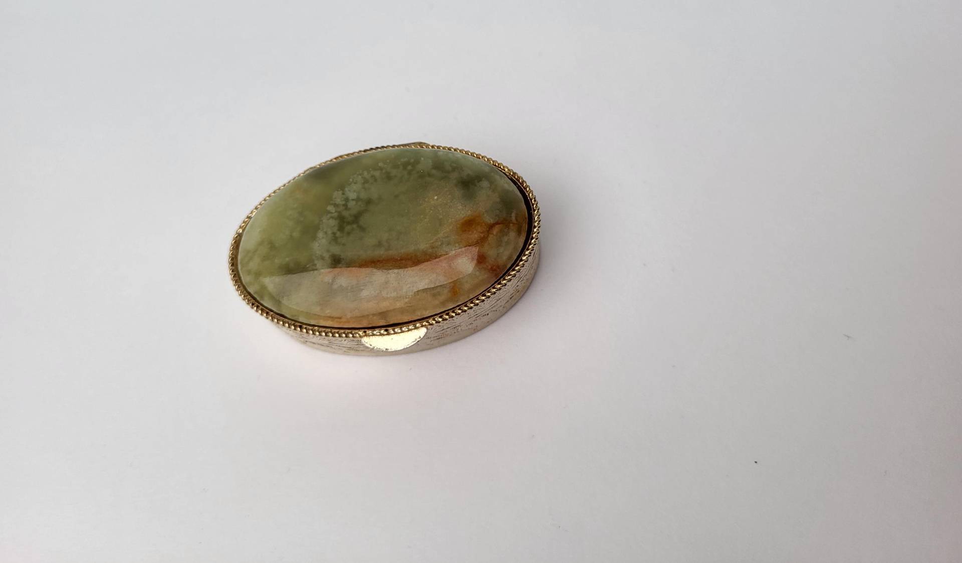 Marmorierte Pillendose Vintage Marmorierte Pillendose Vintage von VitaMonella