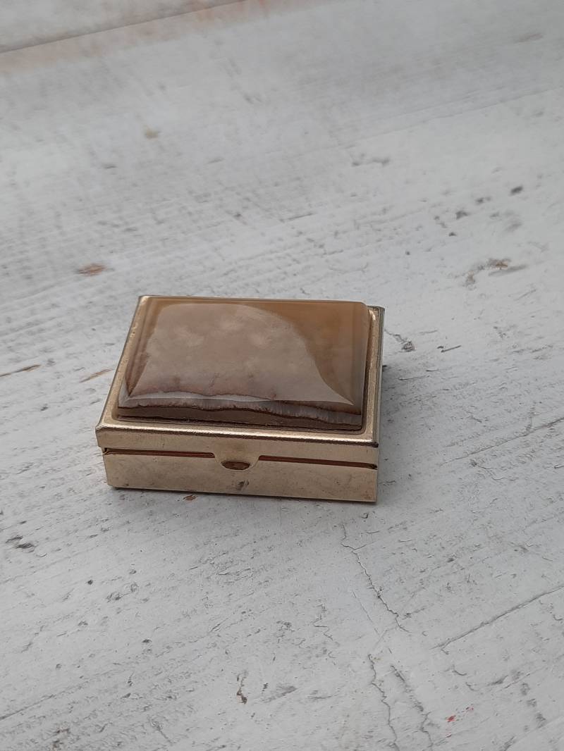 Naturstein Vintage Pillendose Naturstein Vintage Pillendose von VitaMonella