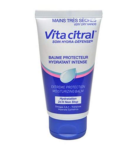 Vita Citral Hydro-Schutz Handcreme für sehr trockene, feuchtigkeitsarme, raue und geschädigte Hände, 75ml von ASEPTA