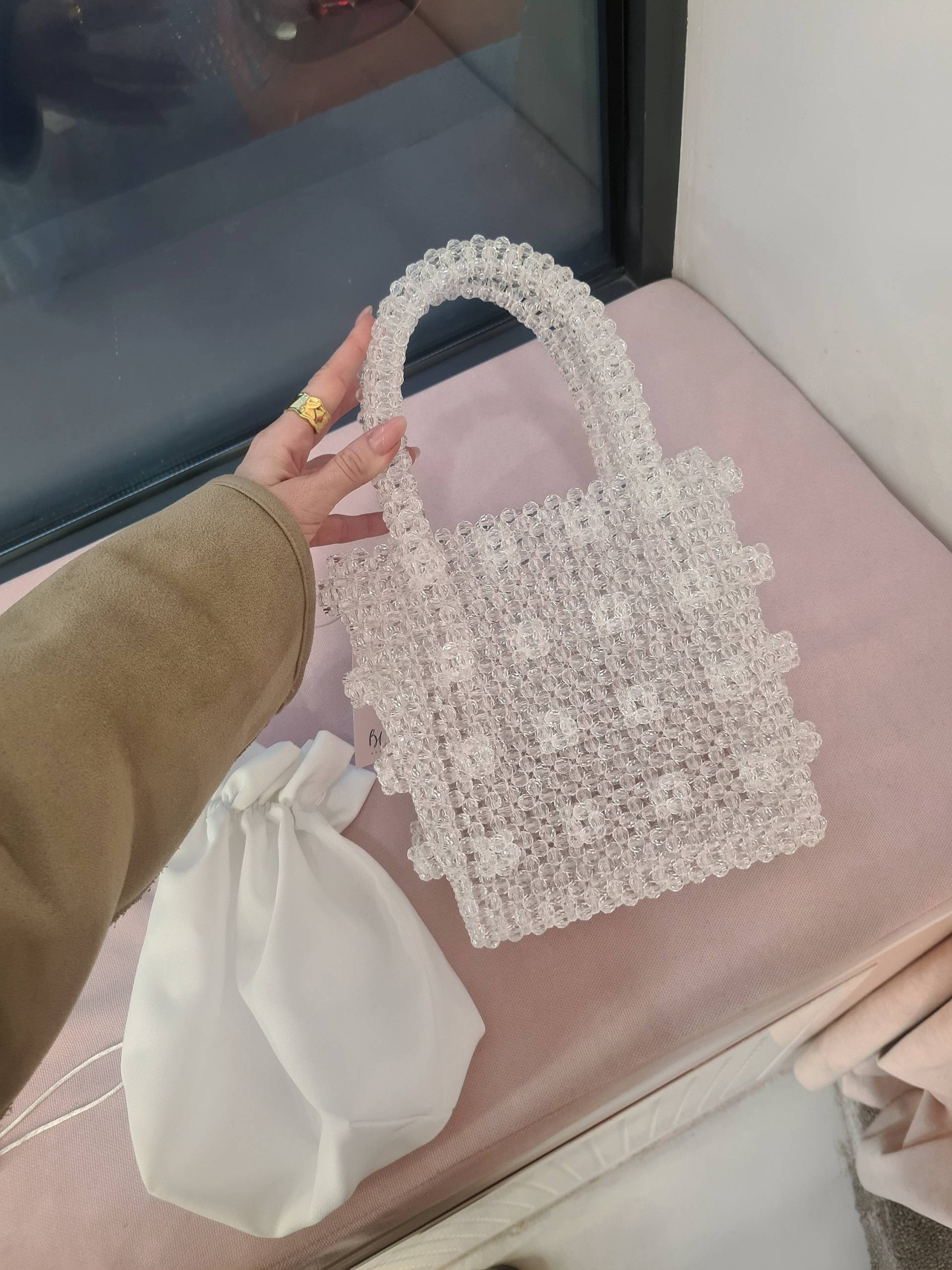 Kristall Designer-Tasche, Formale Acryl-Hochzeitstasche, Niedliche Kawaii-Tasche, Personalisierte Benutzerdefinierte Tasche, Brautjungfer von VitakaJewelry