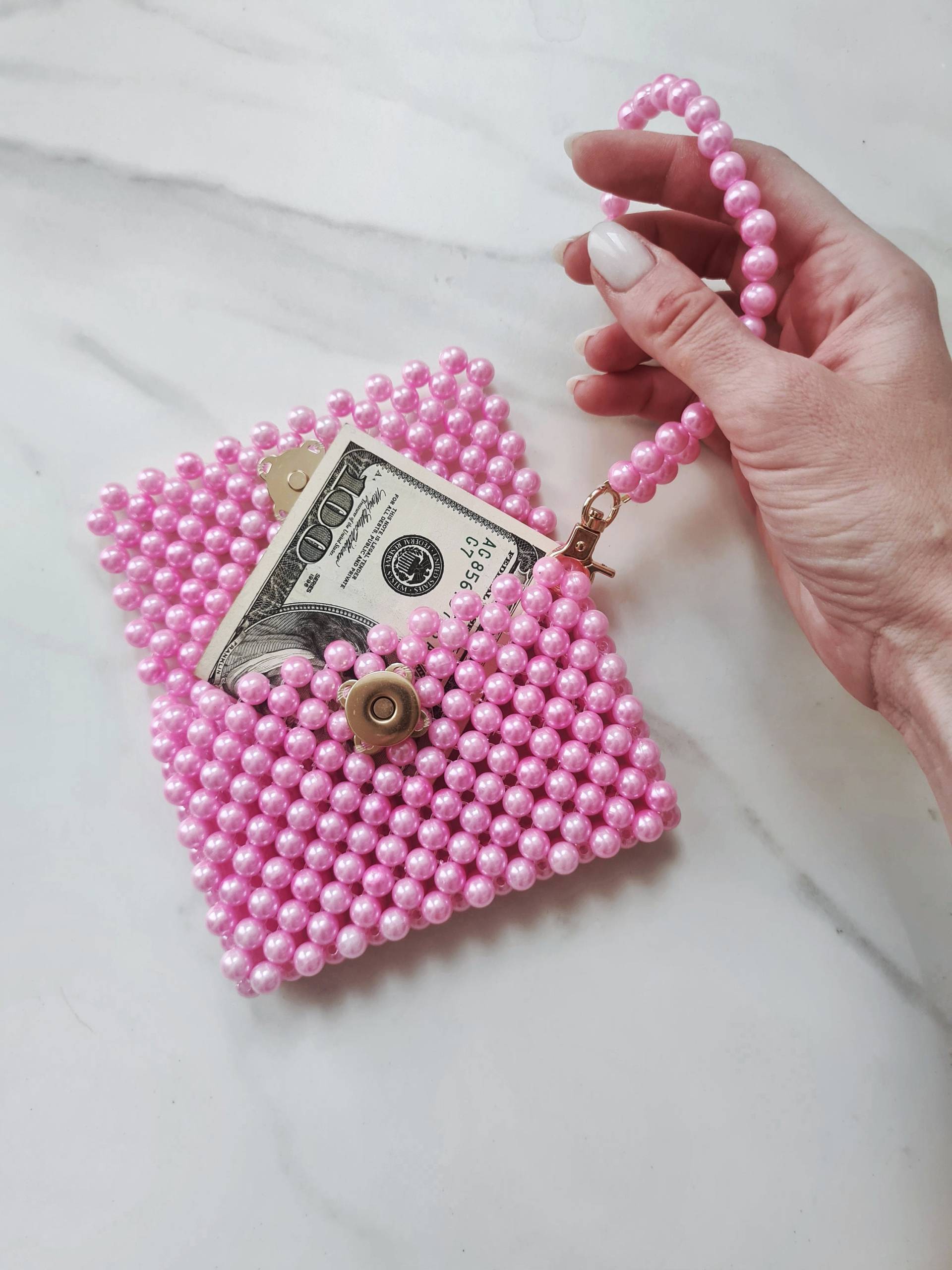 Personalisierte Dünne Kleine Brieftasche, Schlüsselanhänger Anime Kawaii Süße 21 von VitakaJewelry