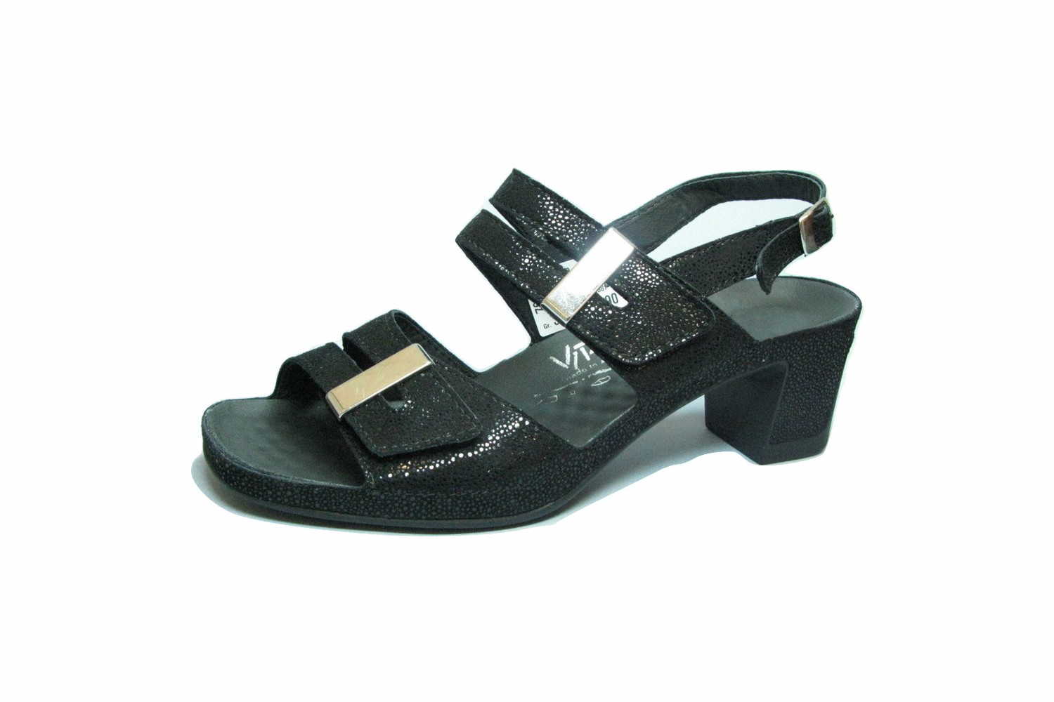 female Klassische Sandalen schwarz 42 von Vital