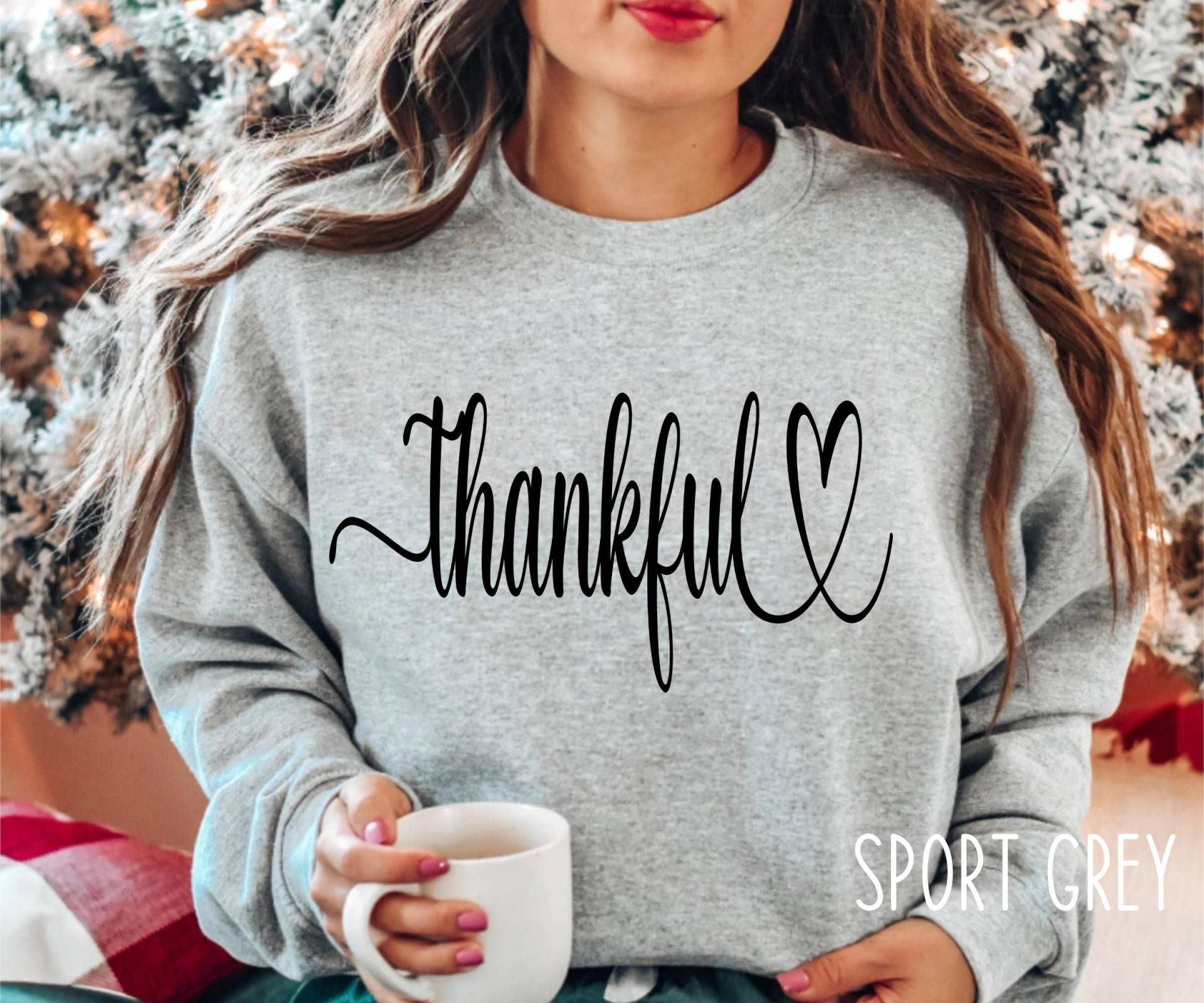 Dankbarer Sweatshirt, Thanksgiving Pullover, Herbst Shirt, Damen Tshirt, Mama Sweatshirt von Vitalitylia