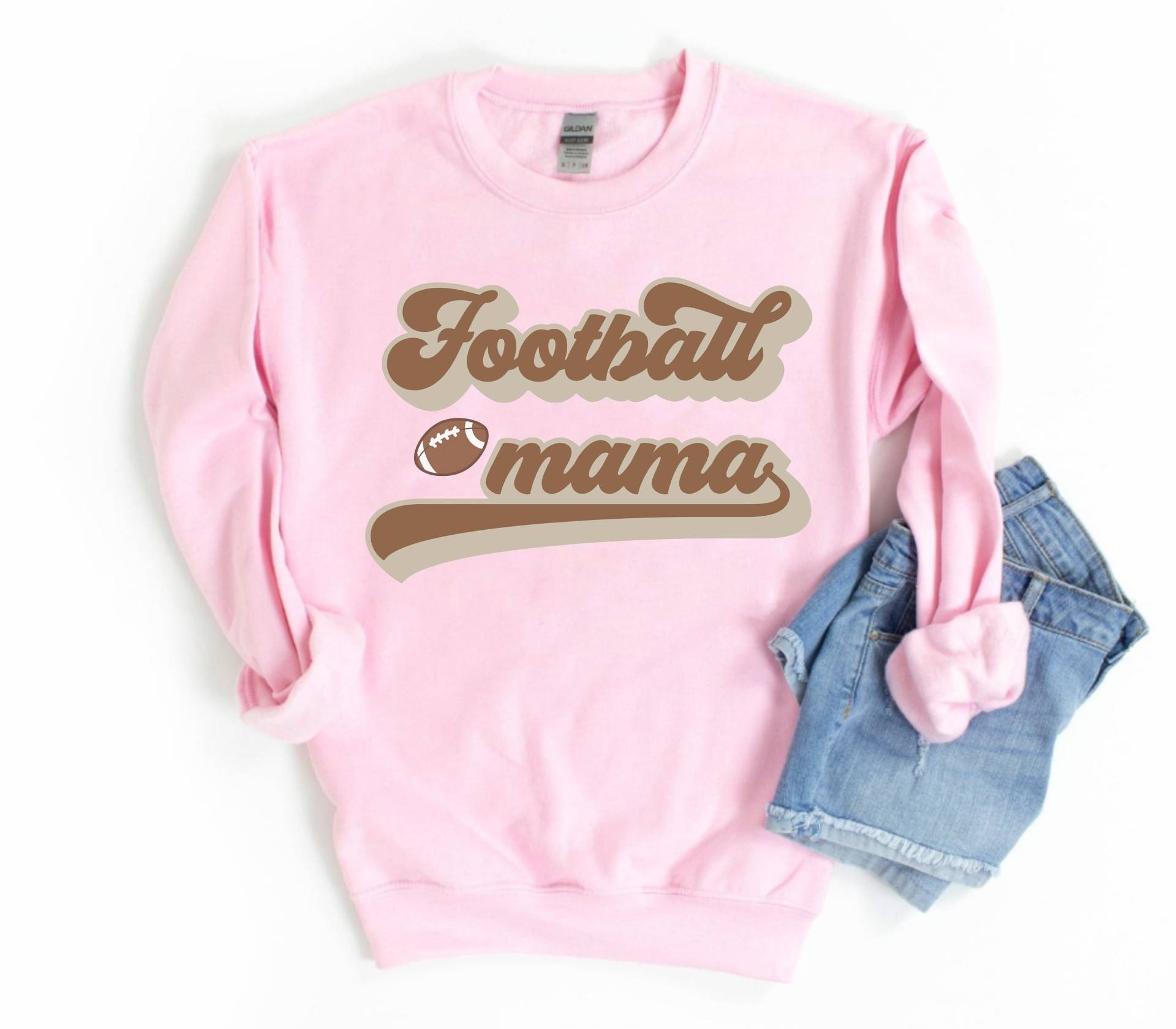 Fußball Mama Sweatshirt, Pullover, Geschenke, Fantasy Fußball, Ist Leben, High School von Vitalitylia