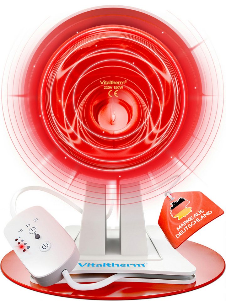 Vitaltherm Infrarotlampe RW 150, Wohltuende Wärme Vitaltherm Infrarotlampe RW 150, Wohltuende Wärme von Vitaltherm