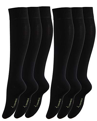 Vitasox 43050 Damen Herren Kniestrümpfe Bambus ohne Naht Schwarz 6 Paar 39/42 Vitasox 43050 Damen Herren Kniestrümpfe Bambus ohne Naht Schwarz 6 Paar 39/42 von Vitasox