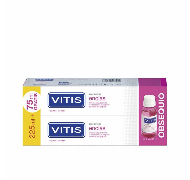 Vitis Zahnpasta GUMS toothpaste with fluoride duo 2 x 150 ml von Vitis