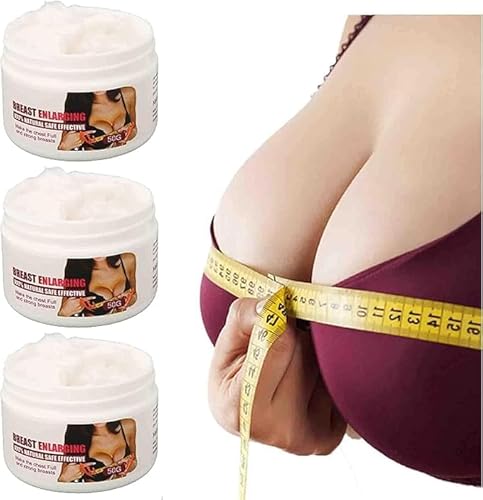 Breast Enhancement Cream,Breast Beauty Creams,Hip Buttock Firming Lifting Cream,B-reast Care Massage CrEAm,Breast Plumping Cream for Women (3 pcs) von Vitrywei