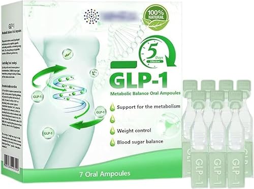 LERCEA Glp-1 Metabolic Balance Oral Ampoules, Natural Plant Extract, LERCEA GLP-1 Oral Solution, Advanced Glp-1 Oral Liquid,GLP-1 Peptide Complex Serum, for Men & Women (1 Box) von Vitrywei