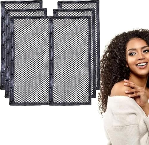Length N Lock Hair Stretcher,Length and Lock Hair Stretcher,Curly Hair Net Stretcher Mesh Wrap,Hair Drying Stretcher Tool Durable,Prevent Shrinkage, for Women Girls (9 pcs, 12 in) von Vitrywei