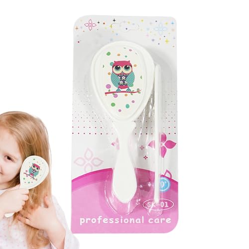 Bash und Kamm Set für Kinder | Weiche Borste für Haar Pinsel Cap -cradella - Hoile Bross - Sicherheitskalp Babyprodukte Dusche für empfindliche Haut von Vitsrisea