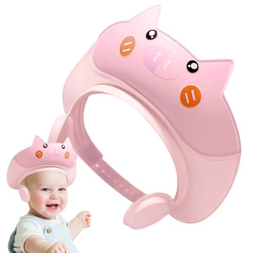 Kleinkindbad Visor - Shampoo Guard Hut, Baby Kopfschutzschild | Flexible Duschkappe Für Kinder, Säuglingsohr- Und Augenwäsche, Verstellbare Haarspülung Visier Für Badezeit, Haushaltsbadewesen von Vitsrisea