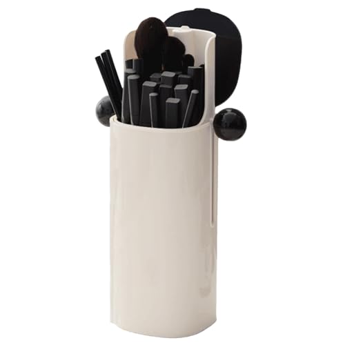 Kosmetik-Organizer, Aufbewahrungsröhrchen für Make-up-Pinsel, automatische Hebebox-Organizer, tragbare Make-up-Organizer mit großer Kapazität für den Bur, Schwarz , Se référer au descriptif, Siehe von Vitsrisea