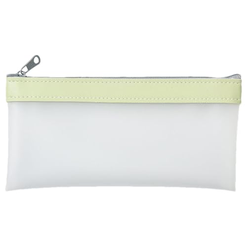 Transparente Tasche – Transparenter Schreibwaren-Organizer, tragbare Stifttasche mit Reißverschluss mit großer Kapazität | Transparenter Schreibwaren-Organizer, mehrfarbige Kosmetiktasche, grün, Se Transparente Tasche – Transparenter Schreibwaren-Organizer, tragbare Stifttasche mit Reißverschluss mit großer Kapazität | Transparenter Schreibwaren-Organizer, mehrfarbige Kosmetiktasche, grün, Se von Vitsrisea
