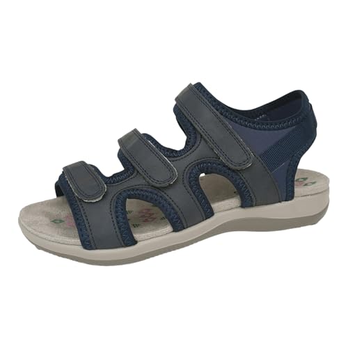 Bequeme Sandalen Damen Neue Vintage Sandalen Lässige Sandaletten Mode Bequeme Sommerschuhe Trekkingsandalen Für Hallux Valgus Bunion mit Weiche Fussbett Outdoor von Viunychn