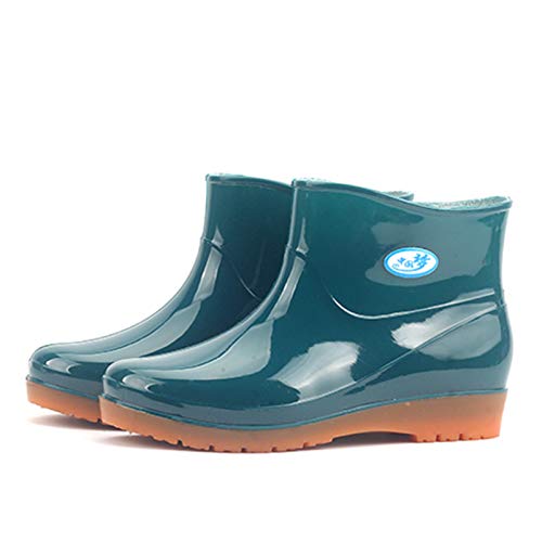 Gummistiefeletten Damen Schwarz - Regenstiefel Weit Unisex Protective Stiefel Rutschfest Erwachsene Leicht Weitschaft Schuhe Leichte Atmungsaktiv Sohle Safety Gummistiefel Gummischuhe Chelsea-Stiefel Gummistiefeletten Damen Schwarz - Regenstiefel Weit Unisex Protective Stiefel Rutschfest Erwachsene Leicht Weitschaft Schuhe Leichte Atmungsaktiv Sohle Safety Gummistiefel Gummischuhe Chelsea-Stiefel von Viunychn
