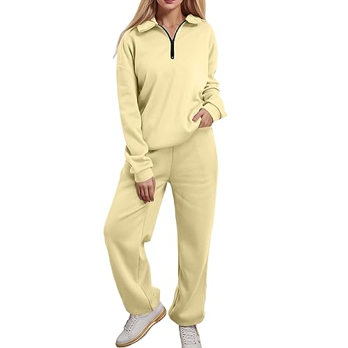 Hausanzug Damen Set Cortez Tracksuit Y2K Damen-Jogginganzüge Workout Kurzgröße Streatwear Trainingsanzüge Trainingsanzug Set Jogginganzug Set Große Größen Freizeitanzug Fleece Elegant Kuschelig @1 von Viunychn