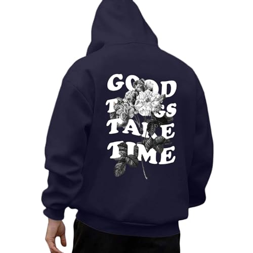 Hoody Herren Mit Kapuze Zipper Y2K Zip Hoodie Oversized Coole Baggy Backprint Hoodie Hoodie Grauer Hoodi Basic Sweatshirt Schwarz Kapuzenpulli Pullover Print Kapuzenpullover Vintage Clothes @J von Viunychn