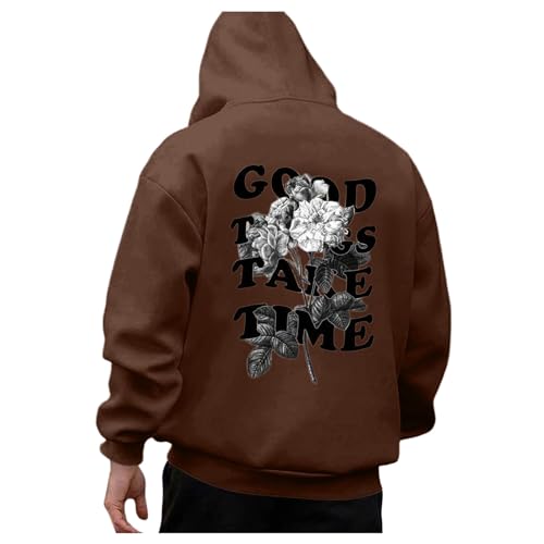 Hoody Herren Mit Kapuze Zipper Y2K Zip Hoodie Oversized Coole Baggy Backprint Hoodie Stüssy Hoodie Grauer Hoodi Basic Sweatshirt Schwarz Kapuzenpulli Pullover Print Kapuzenpullover Vintage Clothes @1 von Viunychn